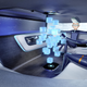 Illustration for article titled Mercedes Benzs Autonomous Hydrogen Minivan Concept Gives Up On Seats